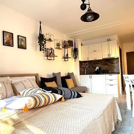 дизайнерско студио ,смокиня,созопол,5 звезден затворен комплекс,4 басейна,1ва линия море Daire Süzebolu